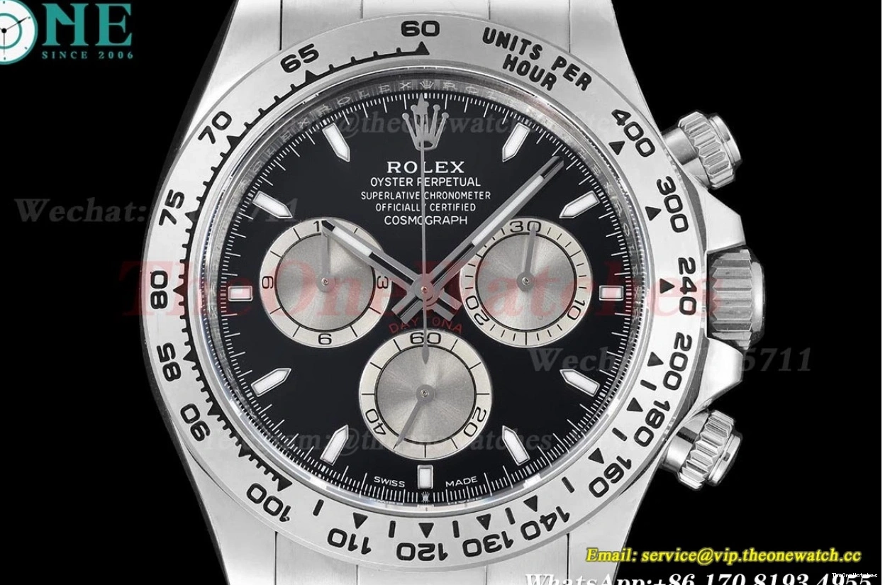 SS SH4131 Black SS 40mm Clone Clean Daytona 126509 Stk Super 0315